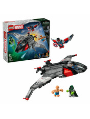 Lego Super Heroes «Месники: Судний день». Квінджет 433 деталі (76347) Конструктори