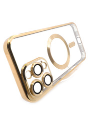 Чохол BeCover Chrome Case для Apple iPhone 16 Pro Gold Gold (712081)