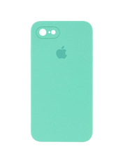 Чохол Silicone Case Full Aquarelle для Apple iPhone 7/8/SE/SE 3 Turquoise