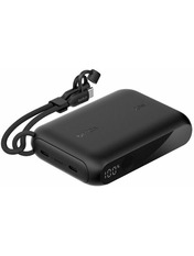 Павербанк Belkin BoostCharge with Display 2xUSB-C 10000 Black 20 20W 10000mAh Black (BPB027HQBK)