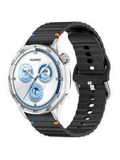 BeCover Ribbed Tape (22mm) Samsung Galaxy Watch (46mm) Чорний Black