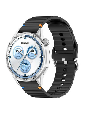 BeCover Ribbed Tape (22mm) Samsung Galaxy Watch (46mm) Black