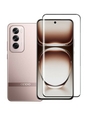 Захисне скло PowerPlant 3D для OPPO Reno12 Pro Глянсова BOX глянсове (GL604873) Black