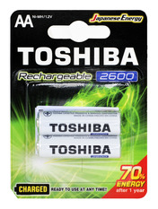 Акумуляторна батарейка Toshiba TNH-6GAE AA Ni-MH 2600mAh 2шт