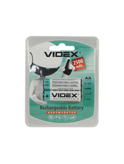 Акумуляторна батарейка Videx 23341 AA Ni-MH 2 500 2 2500mAh 2шт (23341)