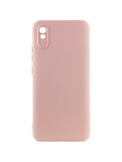 Чохол Lakshmi Silicone Cover Full Camera (AAA) для Xiaomi Redmi 9A Pink Sand Pink Sand (6938157042)