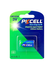 Батарейка PKCELL CR123A Lithium 1шт