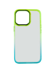 Чохол Fresh sip series для Apple iPhone 13 Pro Max Azure/Lemon