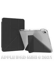 Чохол BeCover Ultra Slim Origami Transparent Apple iPad mini 6 2021 Black (712930) Чорний Black