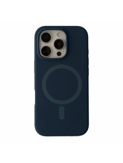 Чохол Silicone Case with MagSafe для Apple iPhone 16 Pro Max Blue Blue (6937850124)
