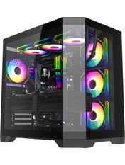 Корпус GameMax Hype-A Midi-Tower Black