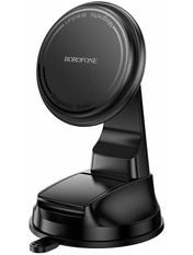 Автомобільний тримач Borofone BH136 Чорний Панель приладів Black (6941991121418)
