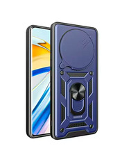 Чохол Camshield Camshield Serge Ring Magnet для Xiaomi Redmi A3 / Xiaomi Redmi A3x Blue