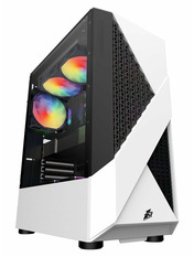 Корпус 1stPlayer F3-A-4F1-WH Midi-Tower White (F3-A-4F1-WH)