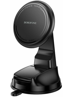 Автомобільний тримач Borofone BH136 Панель приладів Black (6941991121418)