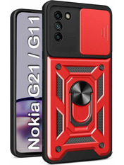 Чохол BeCover Military для Nokia G21/G11 Red (709108)