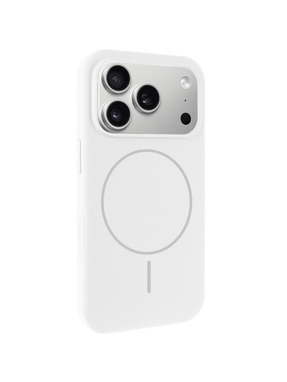 Чохол Silk Full Protective (AA) NO LOGO with Magnetic Fit для Apple iPhone 17 Pro Max White (6951827304)
