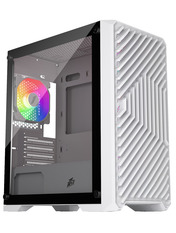 Корпус 1stPlayer T5-4F1-W-WH Mini-Tower White (T5-4F1-W-WH)