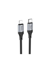 Кабель синхронізації Hoco X102 Fresh Type-C to Lightning 20W 1m Black