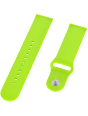 BeCover Xiaomi Amazfit/Samsung 20 mm Жовтий Lime (706203)