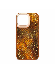 Чохол Harder Snake Pattern для Apple iPhone 14 Pro Max Brown