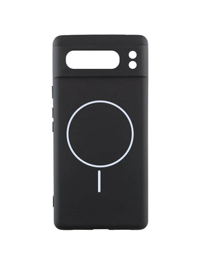 Чохол Silicone Cover Lakshmi Full Camera (AA) with MagFit для Google Pixel 8 Pro Black (6984072153)