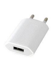 Мережевий зарядний пристрій ExtraDigital CUA1753 White Відсутній 1 USB-A (1 USB-A) 12W White (CUA1753) 12