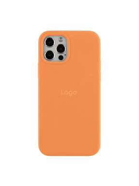Чохол Silicone Case Full Size (AA) для Apple iPhone 12 Pro Max Papaya (6931857204)