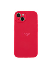 Чохол Silicone Case Full Size with Frame для Apple iPhone 13 Rose Red Rose Red (6981207354)