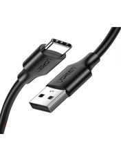 Кабель синхронізації Ugreen US287 USB to Type-C Black 0,5 18W 0,5m Black (60115)