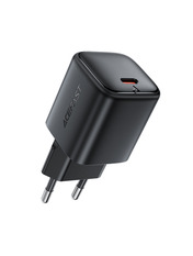 Мережевий зарядний пристрій ACEFAST A136 GAN (1 USB-C) 40W Black (6974316286233)