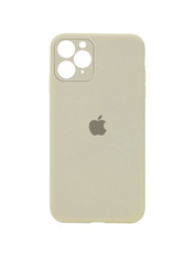 Чохол Silicone Case Square Full Camera для Apple iPhone 11 Pro Antique White