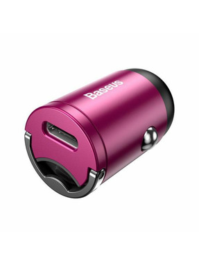 Автомобільний зарядний пристрій Baseus Tiny Star Mini 30W 1 USB-A Pink (VCHX-A04)