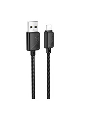 Кабель синхронізації Hoco  X113USB to Lightning Black 12W 1m Black