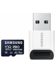 Карта пам'яті Samsung Pro Ultimate 128 ГБ microSDXC 128GB UHS-I U3 + SD-adapter (MB-MY128SB/WW)