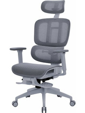 Ігрове крісло OfficePro Skyline Footrest OC750 Gray/Dark Gray Gray/Dark Gray (OC750-G-DG-DG)