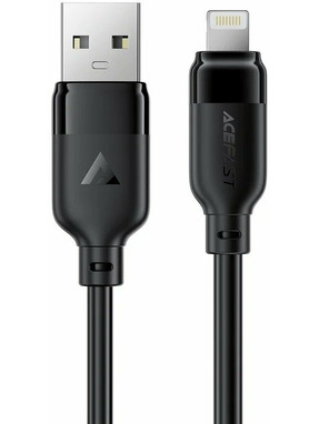 Кабель синхронізації ACEFAST C16-02 USB to Lightning 12W 1,2m Black (6974316286202)