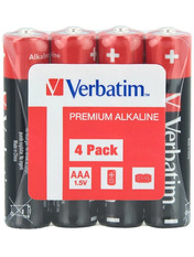 Батарейка Verbatim Premium Alkaline AAA Alkaline 4 4шт
