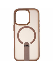 Чохол Bumper Stick Case MagSafe Stand для Apple iPhone 16 Pro Brown