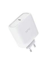 Мережевий зарядний пристрій Trust Maxo GaN 1 USB-C White 65 Відсутній (1 USB-C) 65W White (25524)
