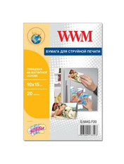 Папір Кольоровий WWM G.MAG.F20 10x15 20 арк., щільність 75 г/м2