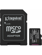 Карта пам'яті Kingston Canvas Select Plus 128 ГБ Так Class 10 UHS-I microSD 128GB Class 10 UHS-I + SD-adapter