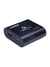 Відео адаптер Cablexpert HDMI to HDMI Black Ретранслятор (Ретранслятор) Black (DEX-HDMI-03)