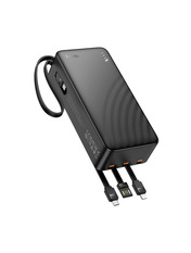 Павербанк Hoco J146B 1xUSB-C + 2xUSB-A 22,5W 30000mAh Black