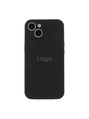 Чохол Silicone Case Full Size with Frame для Apple iPhone 14 Black Black (6905173824)