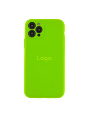 Чохол Silicone Case Full Size with Frame для Apple iPhone 11 Pro Green Green (6917530482)