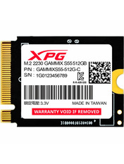 SSD накопичувач ADATA XPG Gammix S55 M.2 512GB PCI Express 4.0 x4 (SGAMMIXS55-512G-C) 512GB