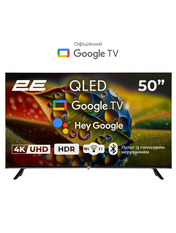 Телевізор 2E A77Q 50" 50" Smart TV Чорний (2E-50A77Q)