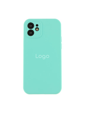 Чохол Silicone Case Full Size with Frame для Apple iPhone 12 Sea Blue (6972834150)