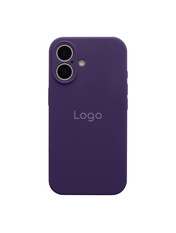 Чохол Silicone Case Full Size with Frame для Apple iPhone 16 Amethyst Amethyst (6948201375)